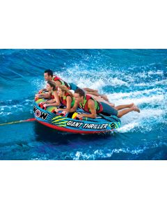 WOW World Of Watersports Big Ducky 1 2 Or 3 Person Inflatable Towable Deck Tube For Boating 18 1140 2