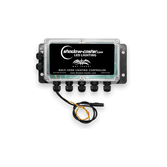 Wet Sounds 4 Zone RGB LED Black Box Controller