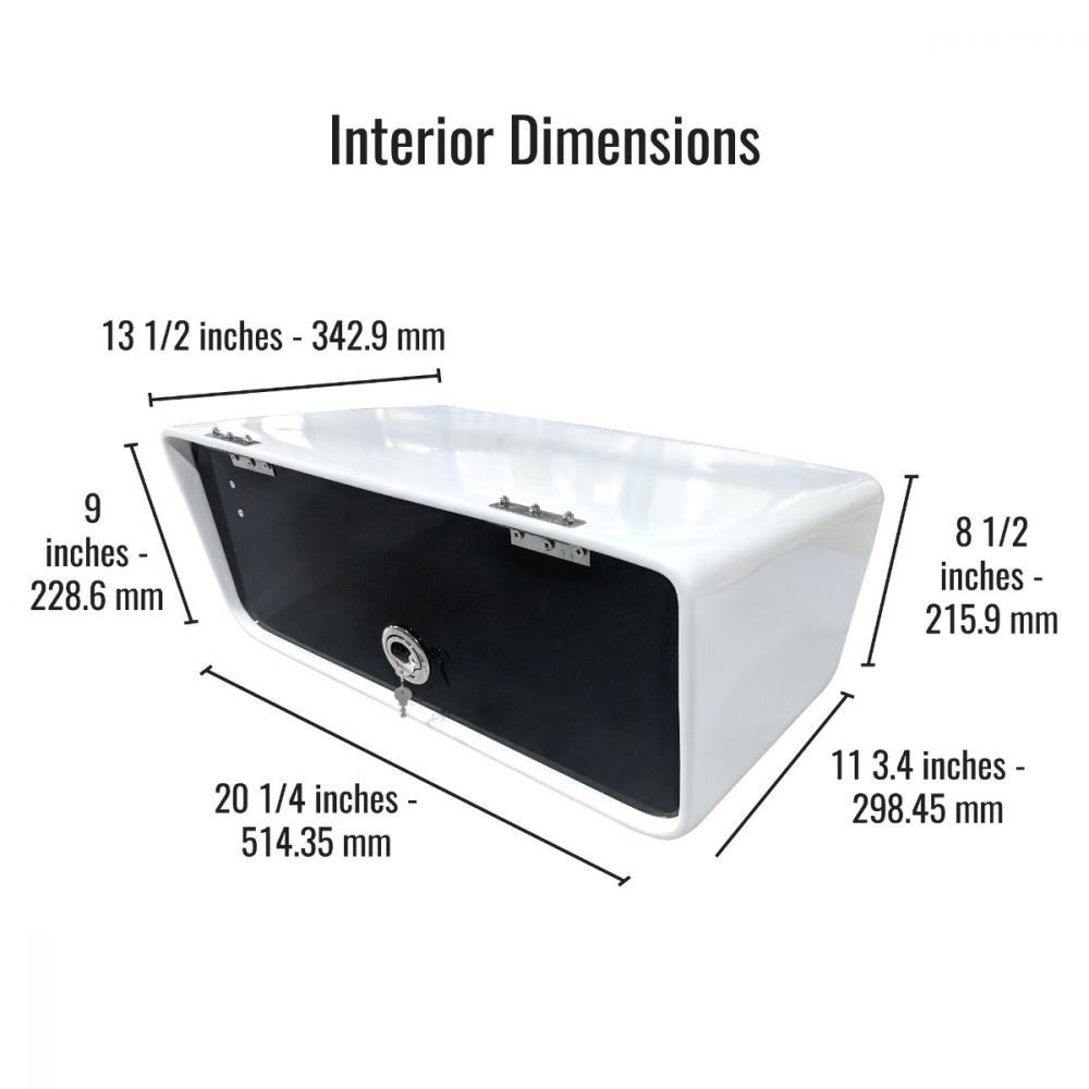 fishmaster electronics box interior dimensions