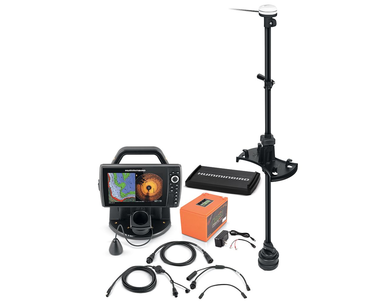Humminbird ICE HELIX 9 MSI+ GPS G4N MEGA 360 Bundle