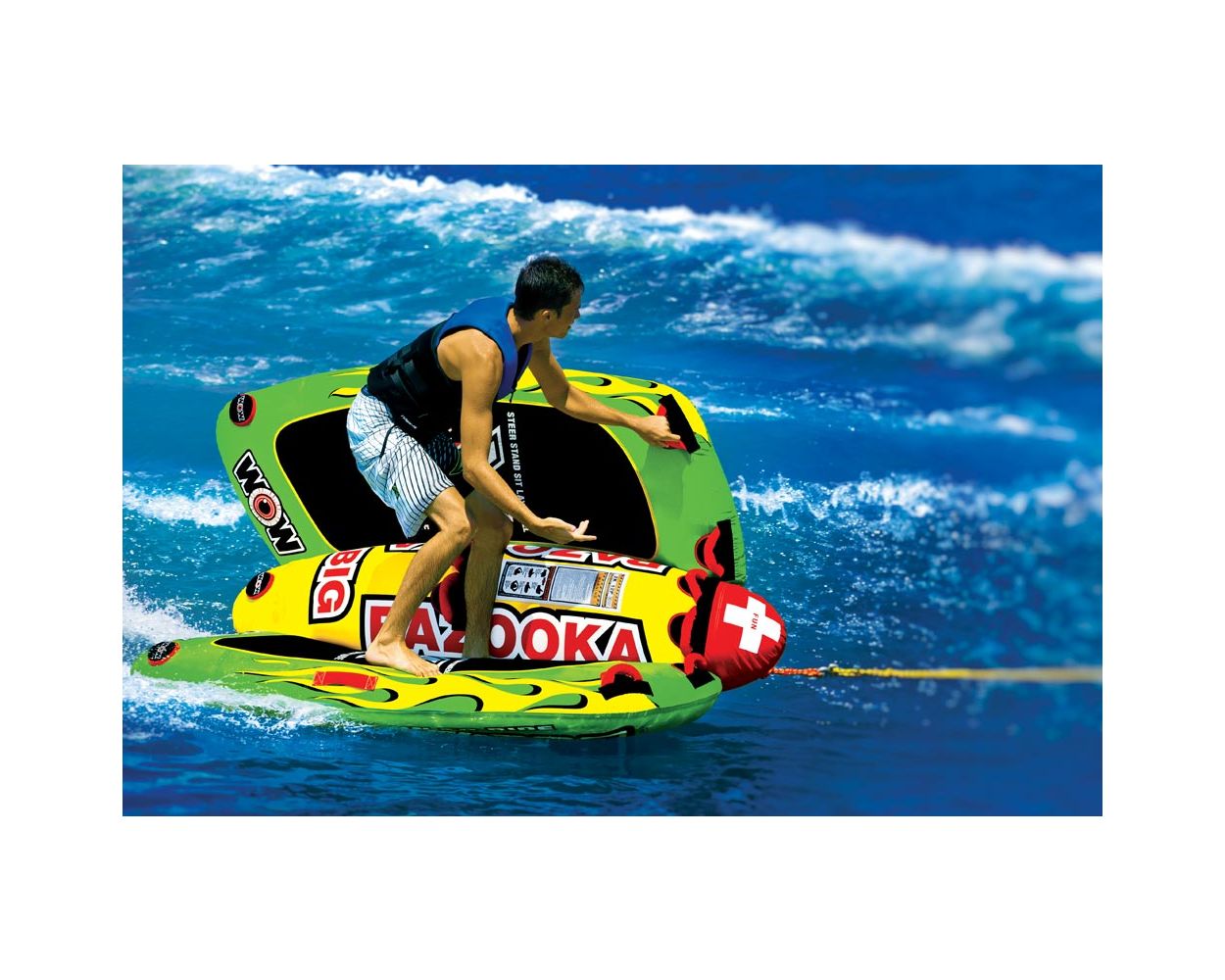 WOW Bazooka Towable Tube - Thumbnail 3