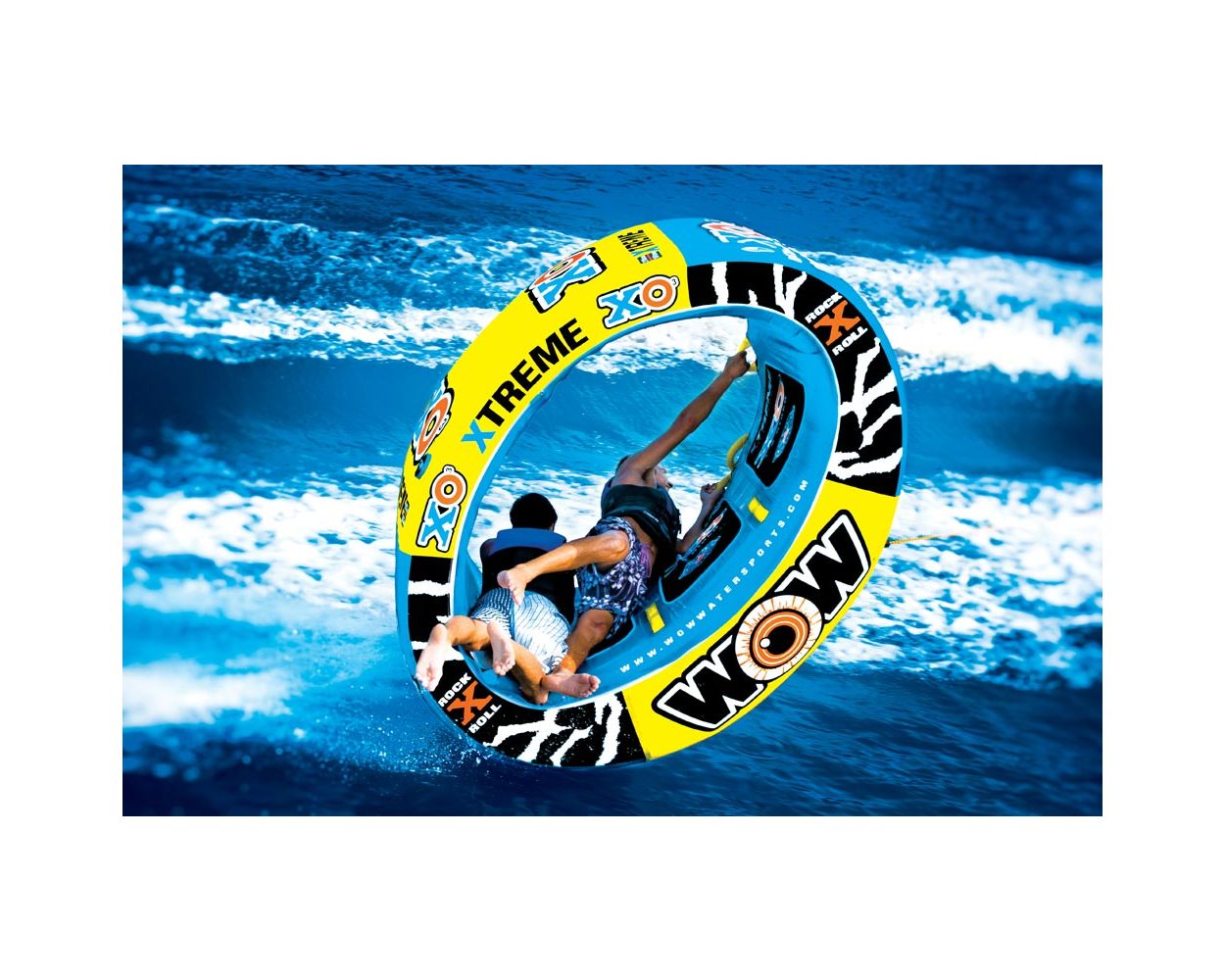 XO Extreme 3 Person Water Tube - WOW Tubes | TurboSwing