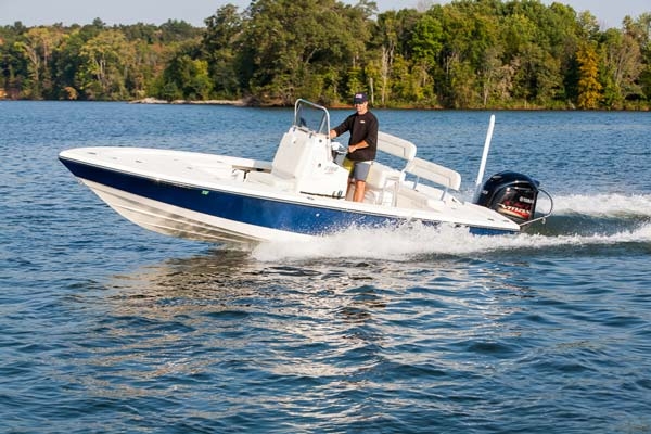 fishing boat with turboswing