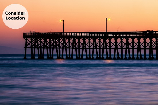 jetty sunset