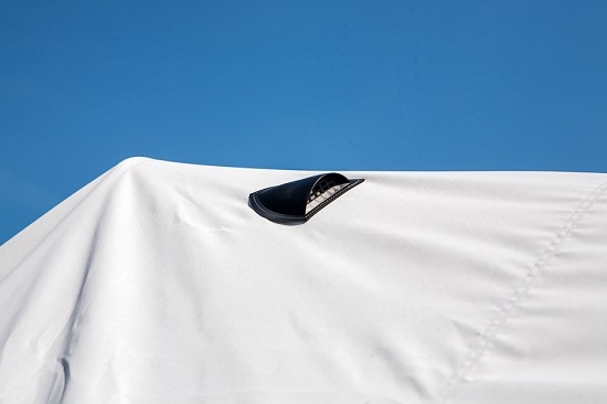 vented boat cover